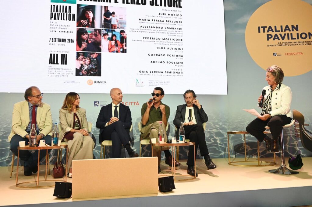 Corrado Fortuna a Venezia contro la ludopatia: “Il cinema può aiutare le persone" 3 Corrado Fortuna a Venezia contro la ludopatia: “Il cinema può aiutare le persone" - Be Sicily Mag - all in a venezia